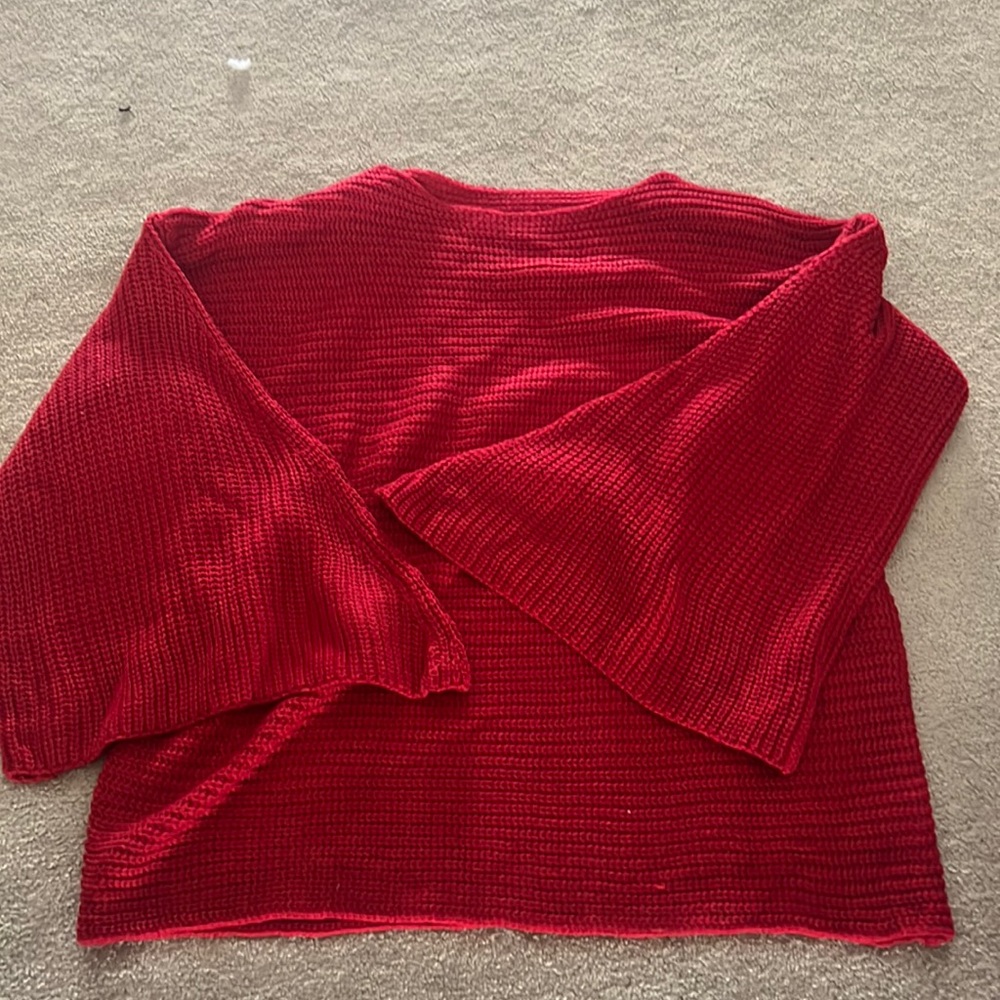 Bell sleeve sweater
